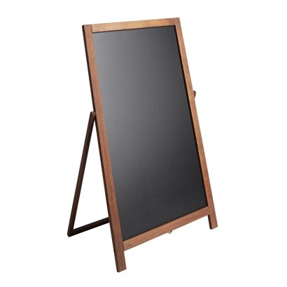 Ekspozytor tablicowy do zapisywania kredą, powierzchnia do zapisywania 440 × 770 mm