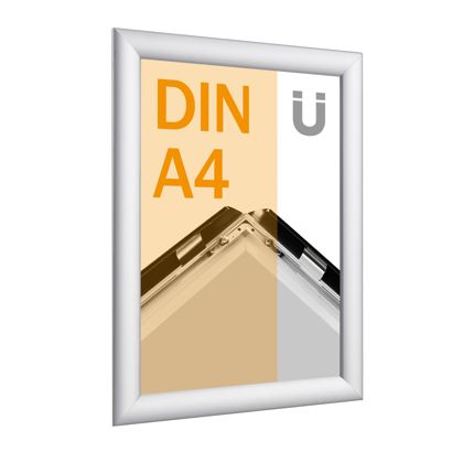 Ramka zatrzaskowa A4, aluminiowa, magnetyczna 