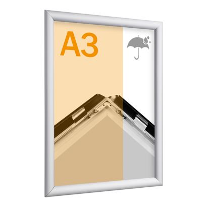 Ramka zatrzaskowa, aluminiowa, wodoodporna, null