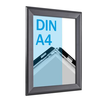 Ramka zatrzaskowa, aluminiowa, A4 null | null | 32 mm