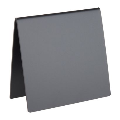 Tablice kredowe w kształcie A, czarne 100 x 100 mm