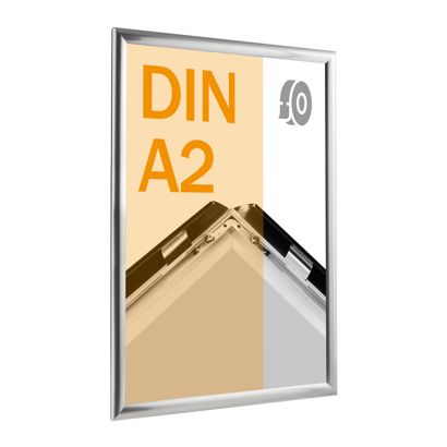 Ramka zatrzaskowa, aluminiowa, A2, samoprzylepna null | null