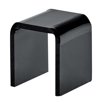 Stojak typu U, czarny 30 x 30 x 30 mm