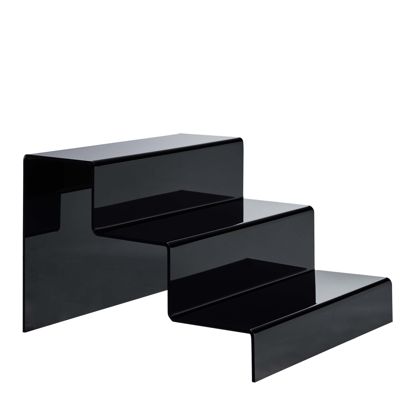 Stopień ekspozycyjny, akrylowy null | 300 x 215 x 333 mm | trzypoziomowy