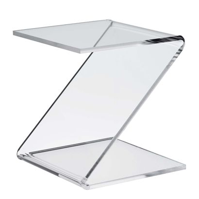 Podstawka w kształcie litery Z, akrylowa 100 x 100 mm