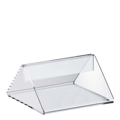 Stojak stołowy na menu, akrylowy null | 100 mm