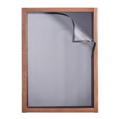 Tablica kredowa w drewnianej ramie MULTI, z tablicą kredową i magnetyczną ramą A1 59,4 x 84,1 cm 