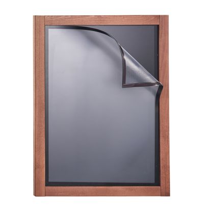 Tablica kredowa w drewnianej ramie MULTI, z tablicą kredową i magnetyczną ramą A2 42 x 59,4 cm 