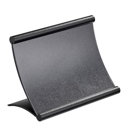 Aluminiowy uchwyt stołowy na menu null | 120 x 80 mm