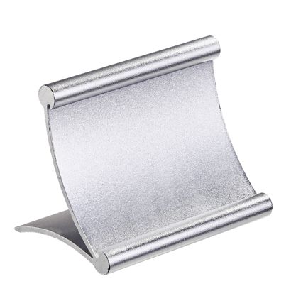 Aluminiowy uchwyt stołowy na menu null | 50 x 70 mm