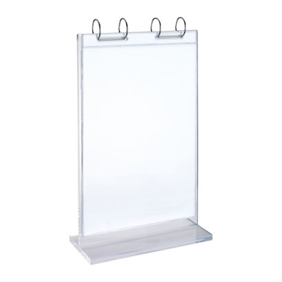 Uchwyt typu T FLIP z mechanizmem ringowym i kieszeniami PVC A4