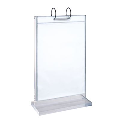 Uchwyt typu T FLIP z mechanizmem ringowym i kieszeniami PVC A5