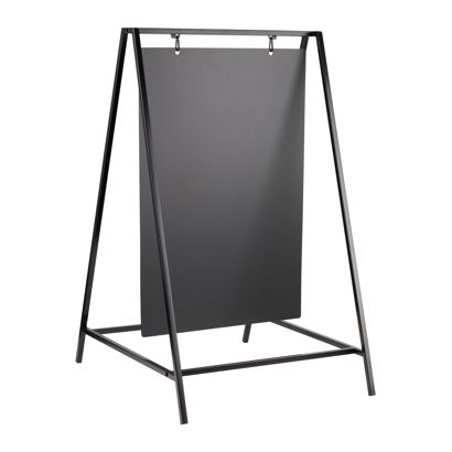 Potykacz kredowy Swing, 50 x 70 cm, czarny 