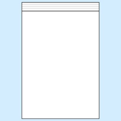 Woreczki strunowe, folia PE 50 µm | 180 x 250 mm 