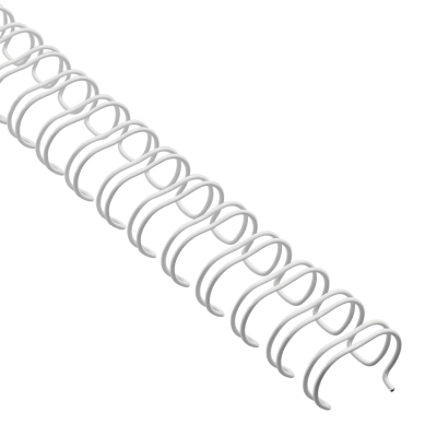 Spirale zamykane 3:1, A4 6,9 mm (1/4")  | biały 
