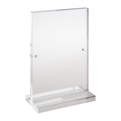 Magnetyczny uchwyt na menu w kształcie T 105 x 148 mm - A6 