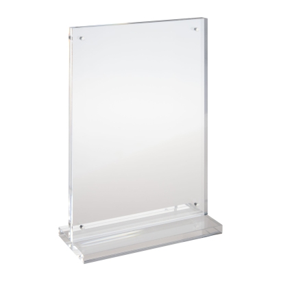 Magnetyczny uchwyt na menu w kształcie T 148 x 210 mm - A5 