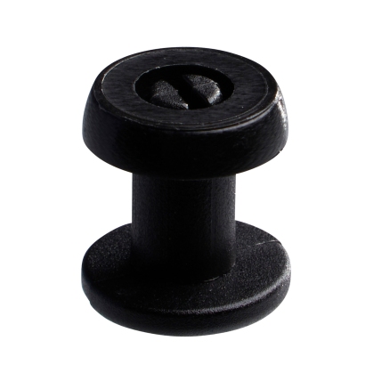 Nity plastikowe czarny  | 7.5 mm