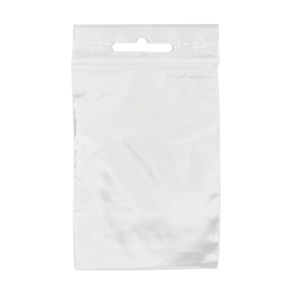 Woreczki strunowe z otworem typu euro, folia PE 90 µm | 100 x 150 mm 