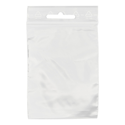 Woreczki strunowe z otworem typu euro, folia PE 50 µm | 220 x 310 mm 