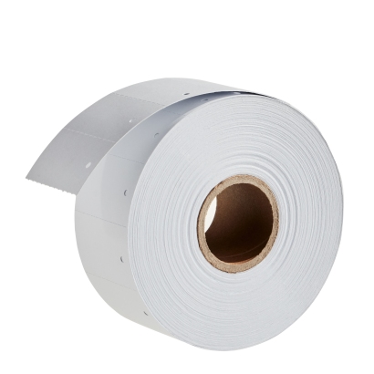 Etykiety kartonowe na rolce  30 x 50 mm 