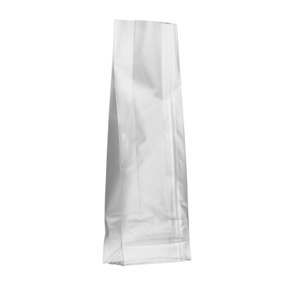 Woreczki z dnem blokowym i szwem uszczelniającym, folia OPP, 90 x 50 x 280 mm  | 40 µm