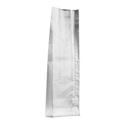 Woreczki z dnem blokowym i szwem uszczelniającym, folia OPP, 100 x 60 x 370 mm  | 40 µm