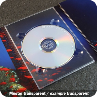 Tacka na CD, pudełko na DVD, kolor czarny 