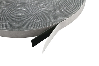 Dwustronna piankowa taśma klejąca z PE, czarna, grubość 1 mm, mocno przyczepna, EL100-02 15 mm