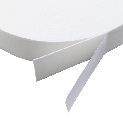Dwustronna piankowa taśma klejąca z PE, biała, grubość 1 mm, mocno przyczepna, EL100 40 mm