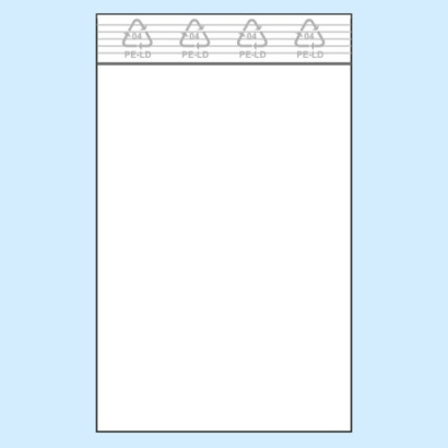 Woreczki strunowe, folia PE 50 µm | 50 x 90 mm 