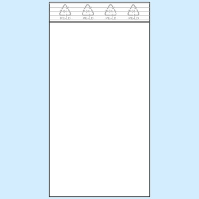 Woreczki strunowe, folia PE 50 µm | 50 x 100 mm 