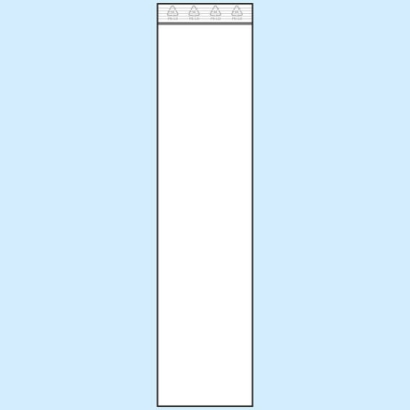 Woreczki strunowe, folia PE 50 µm | 60 x 260 mm 