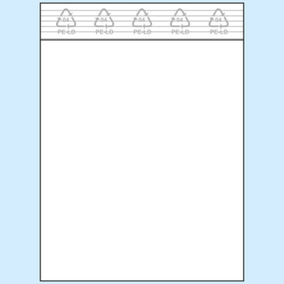 Woreczki strunowe, folia PE 50 µm | 90 x 110 mm 