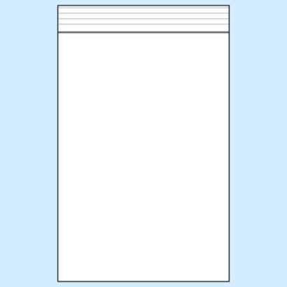 Woreczki strunowe, folia PE 90 µm | 120 x 170 mm 