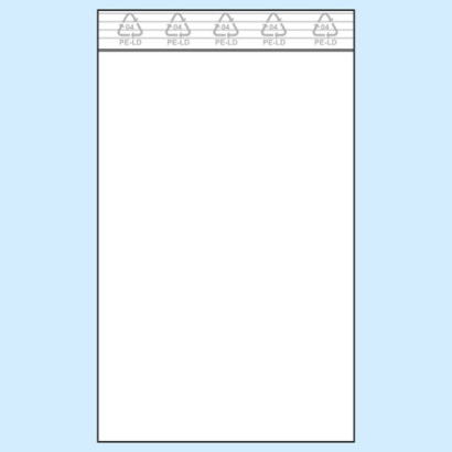Woreczki strunowe, folia PE 50 µm | 120 x 180 mm 