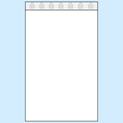 Woreczki strunowe, folia PE 90 µm | 200 x 300 mm 