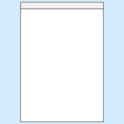 Woreczki strunowe, folia PE 50 µm | 350 x 450 mm 