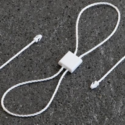 Plomba odzieżowa, długość 235 mm biały 
