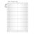 Etykiety arkusz, czysty do nadruku Office 40, 75 x 37 mm 