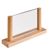 Stojak stołowy z 2 płytkami akrylowymi 100 x 150 mm
