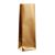 Torebki z dnem klockowym złote 105 x 65 x 297 mm