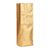 Torebki z fałdami i zaworem aromatycznym, złote 280 x 80 mm
