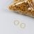 Gumki recepturki, kolor ecru 1,5 mm | 20 mm