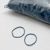 Gumki recepturki, kolor niebieski 1 mm | 40 mm