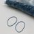Gumki recepturki, kolor niebieski 1 mm | 50 mm