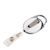 Zwijany uchwyt na identyfikator z klipsem do paska null