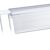 Listwy cenowe KE do koszy drucianych 980 mm | przezroczysty 