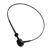 Plomba odzieżowa loop-pin 75 mm | czarny 