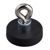 Gumowany magnes z uchem (oczkiem) 22 mm | null